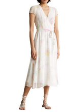 Polo Ralph Lauren Isabela floral wrap midi dress